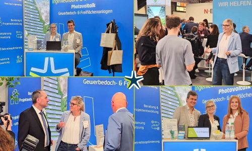 Kumandra Energy glücklich nach einem erfolgreichen Messetag